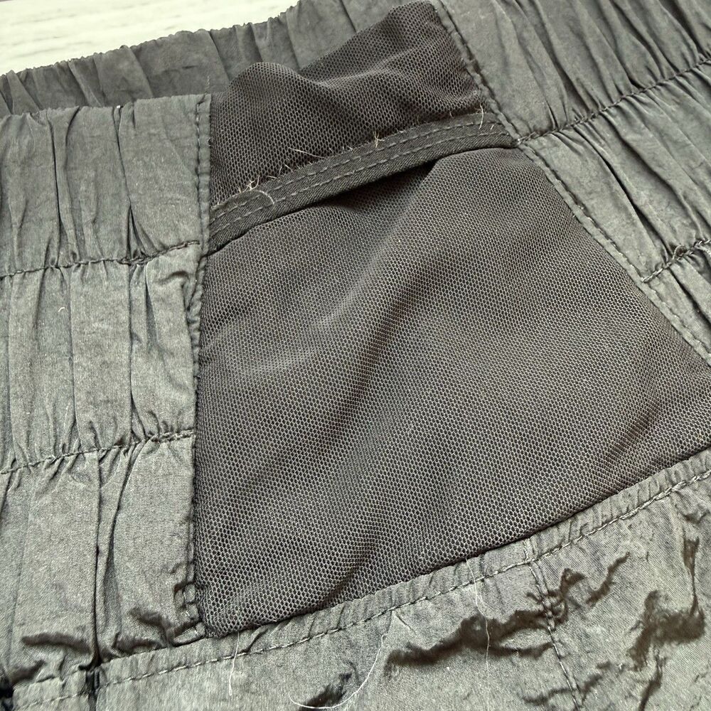 FP Movement "The Way Home" Run Shorts | Black | Women’s Size Large Smocked - Picture 4 of 8